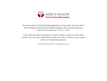 Tablet Screenshot of hackleyhealthmanagement.com